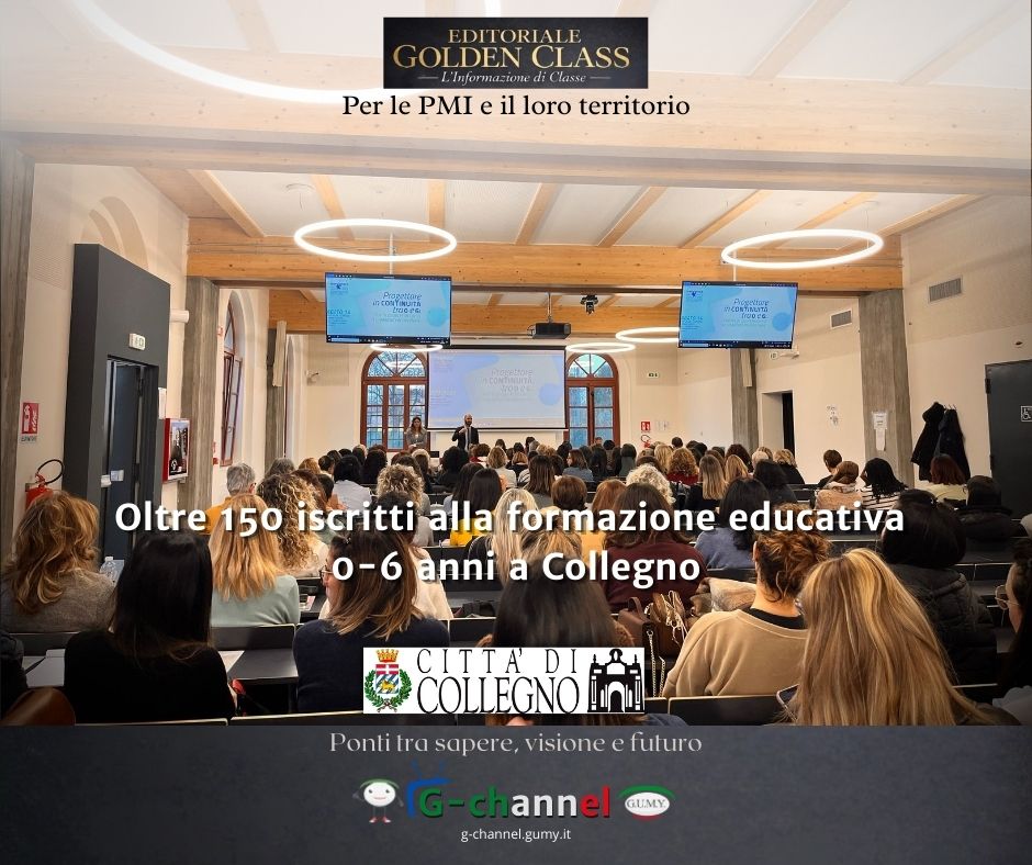 Oltre 150 iscritti alla formazione educativa 0-6 anni a Collegno